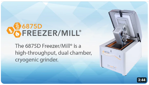 Видеообзор Криомельница CG-500 Freezer/Mill® (SPEX 6875D) 